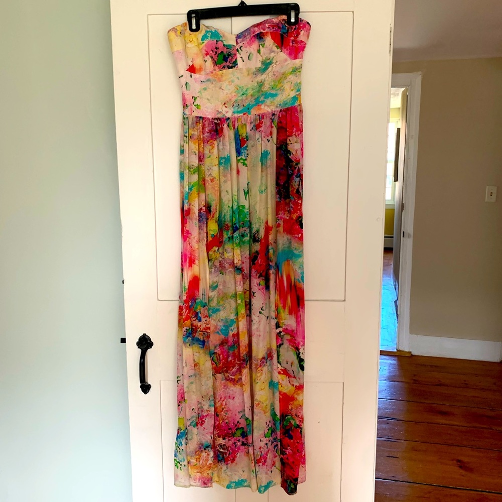 Amanda Uprichard Giselle Maxi Dress